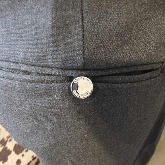 Calvin Klein Women's Gray Trouser Pants - Picture 10 of 14